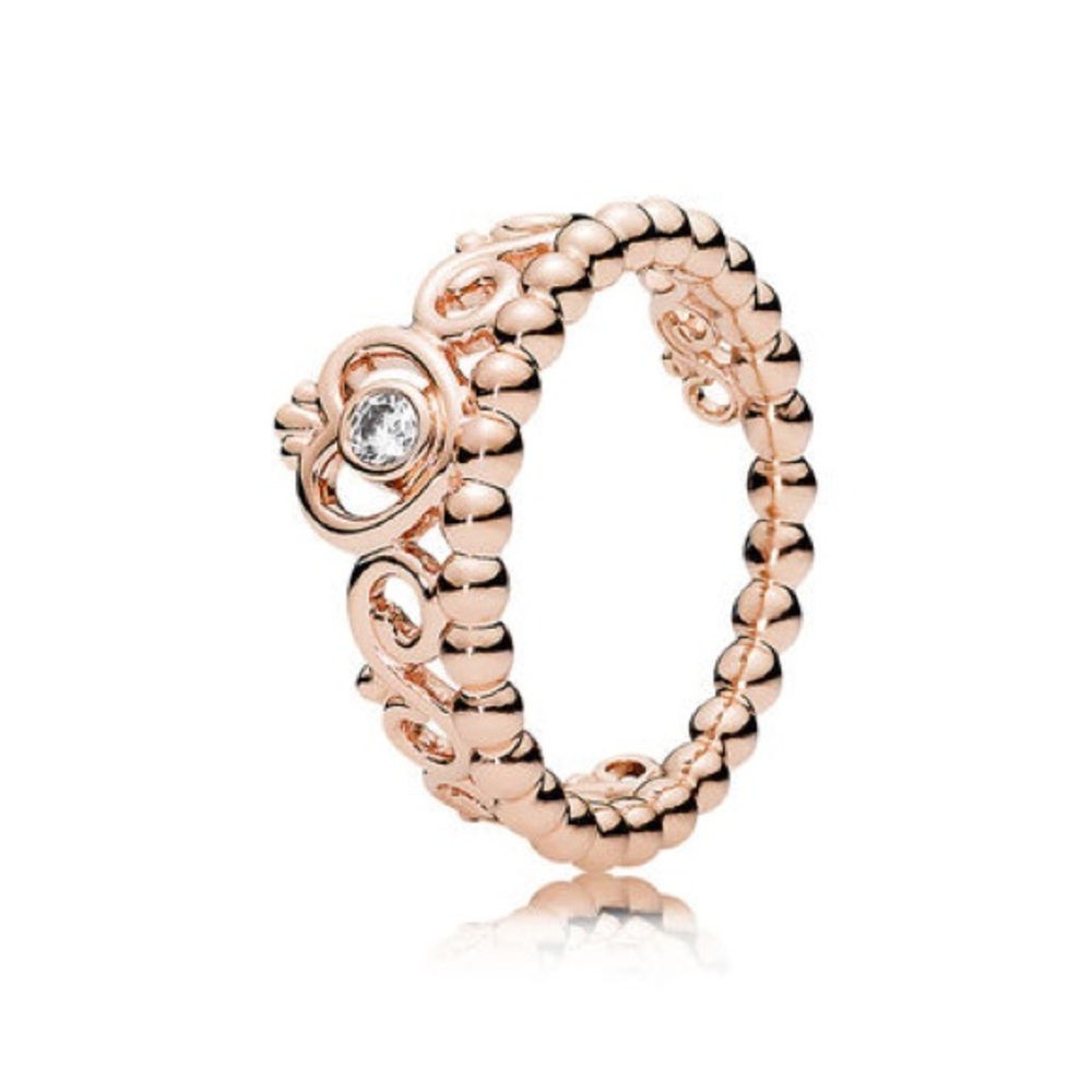 My Princess tiara ring, PANDORA rose